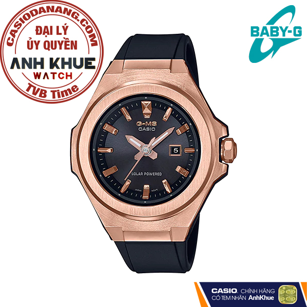 Đồng hồ nữ dây nhựa Casio Baby-G chính hãng MSG-S500G-1ADR