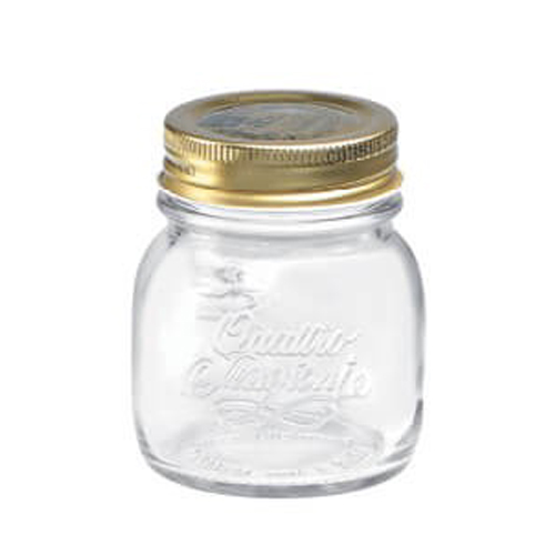 Hũ Thủy Tinh Nắp Vặn Quattro 250Ml - Bormioli Rocco - Italy