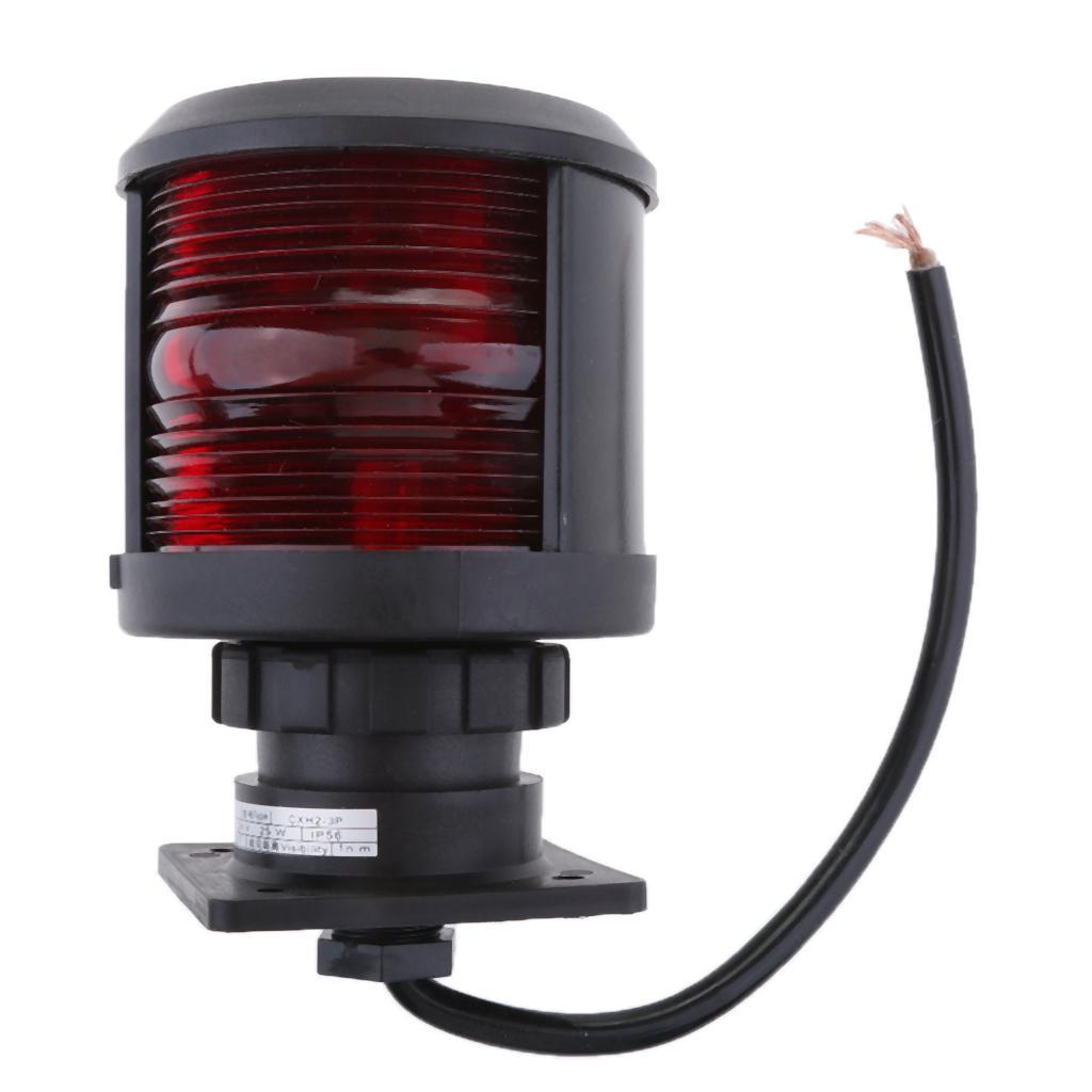 Marine Boat Yacht Masthead/Stern/Anchor LED Light Red One