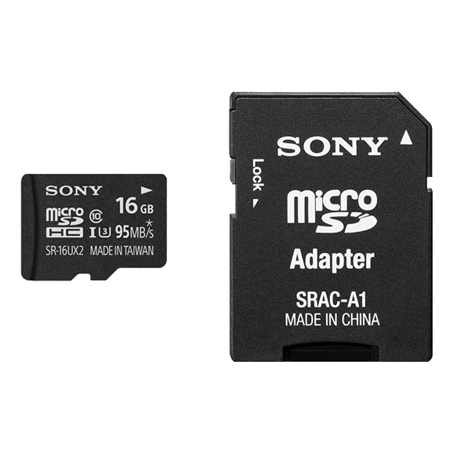 Thẻ Nhớ Sony 16GB High Speed Micro SDHC UHS-I 95-60Mb/s - Hàng Chính Hãng