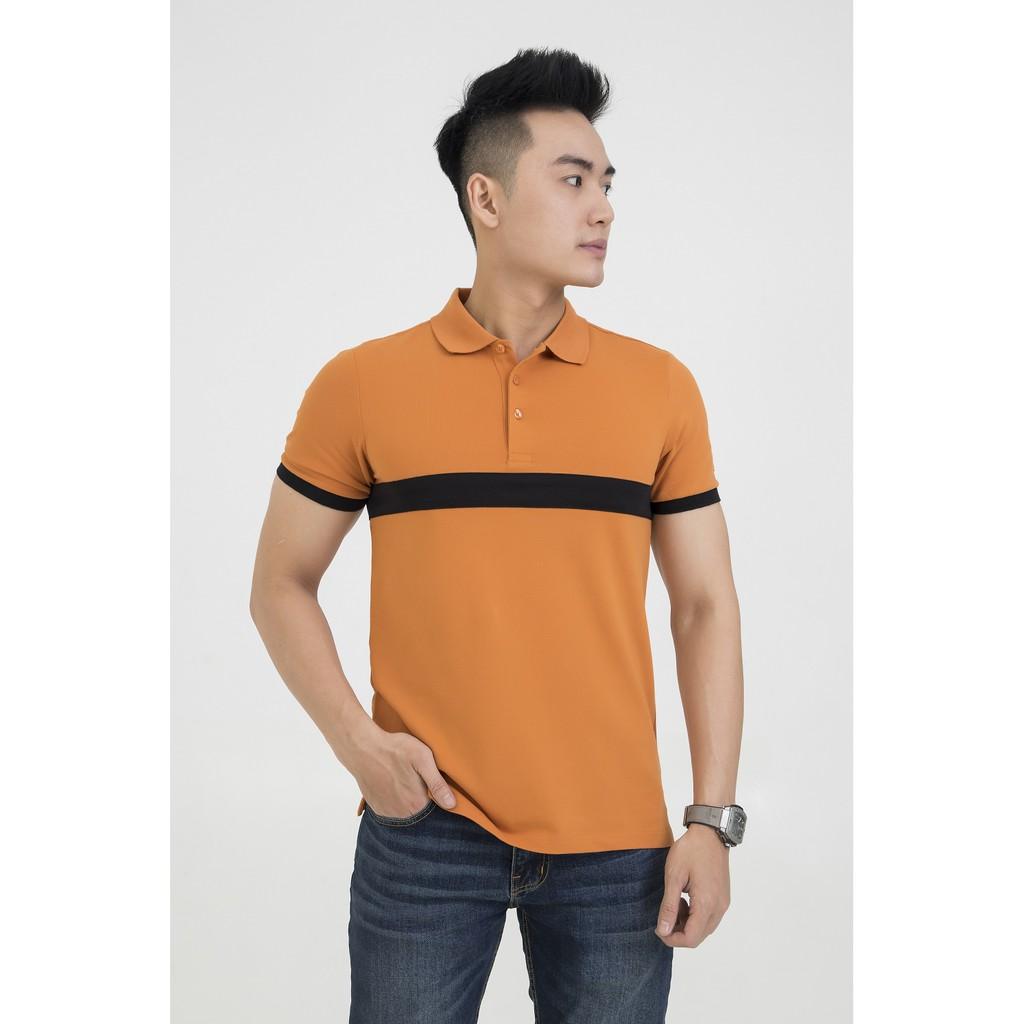 Áo thun polo nam cao cấp họa tiết kẻ ngang chất cotton mềm mịn thấm hút mồ hôi chính hãng DARNELL DN0BE1