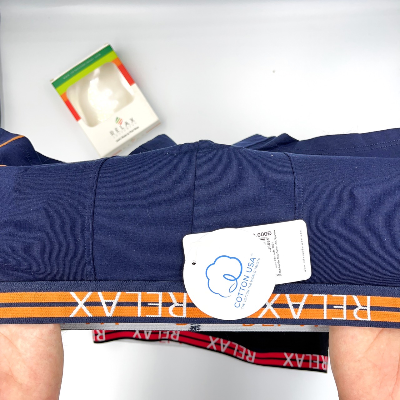 quần lót nam relax cotton cao cấp chính hãng, quần sịp đùi nam RLTK63