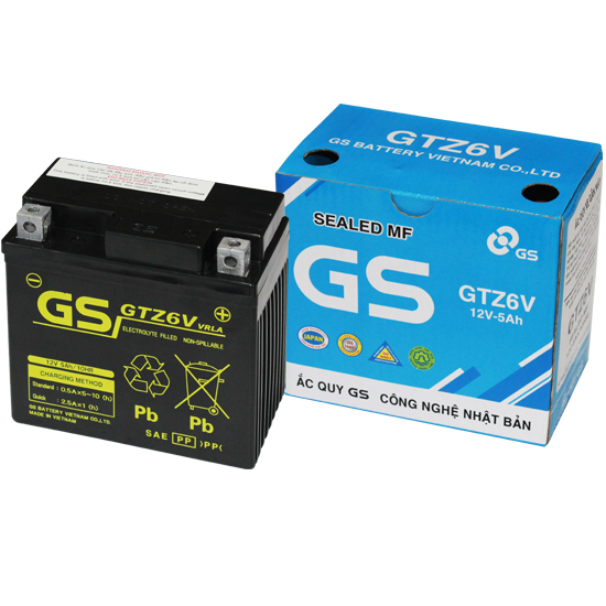 Ắc Quy GS GTZ6V (12V5AH)