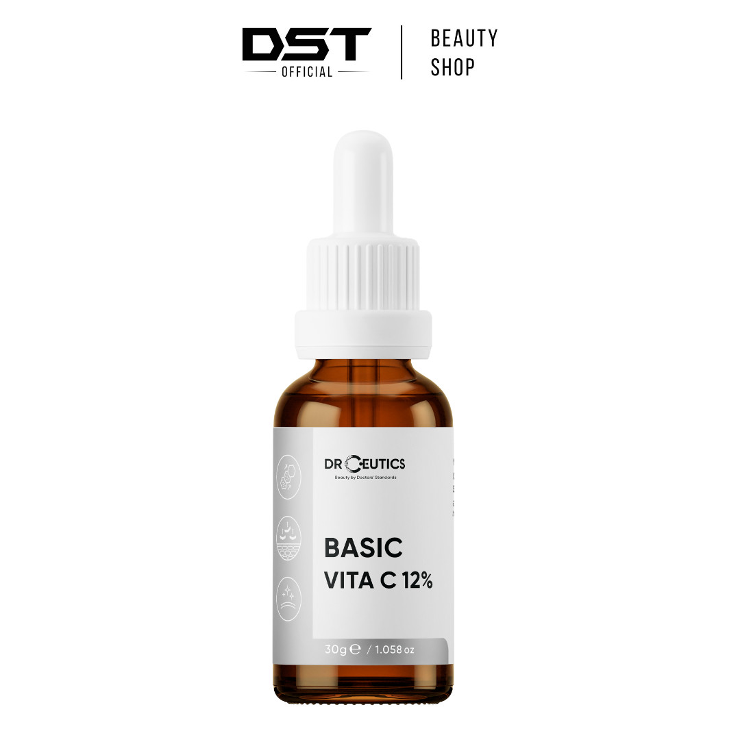 Tinh Chất Vita C12 Basic DrCeutics Làm Sáng Đều Màu Chống Lão Hoá Da