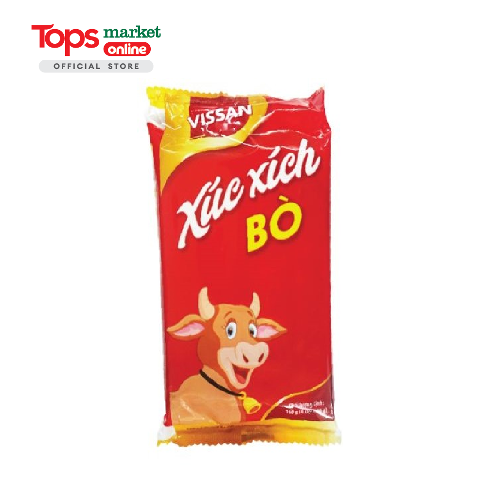 Xúc Xích Bò Tiệt Trùng Vissan 160G