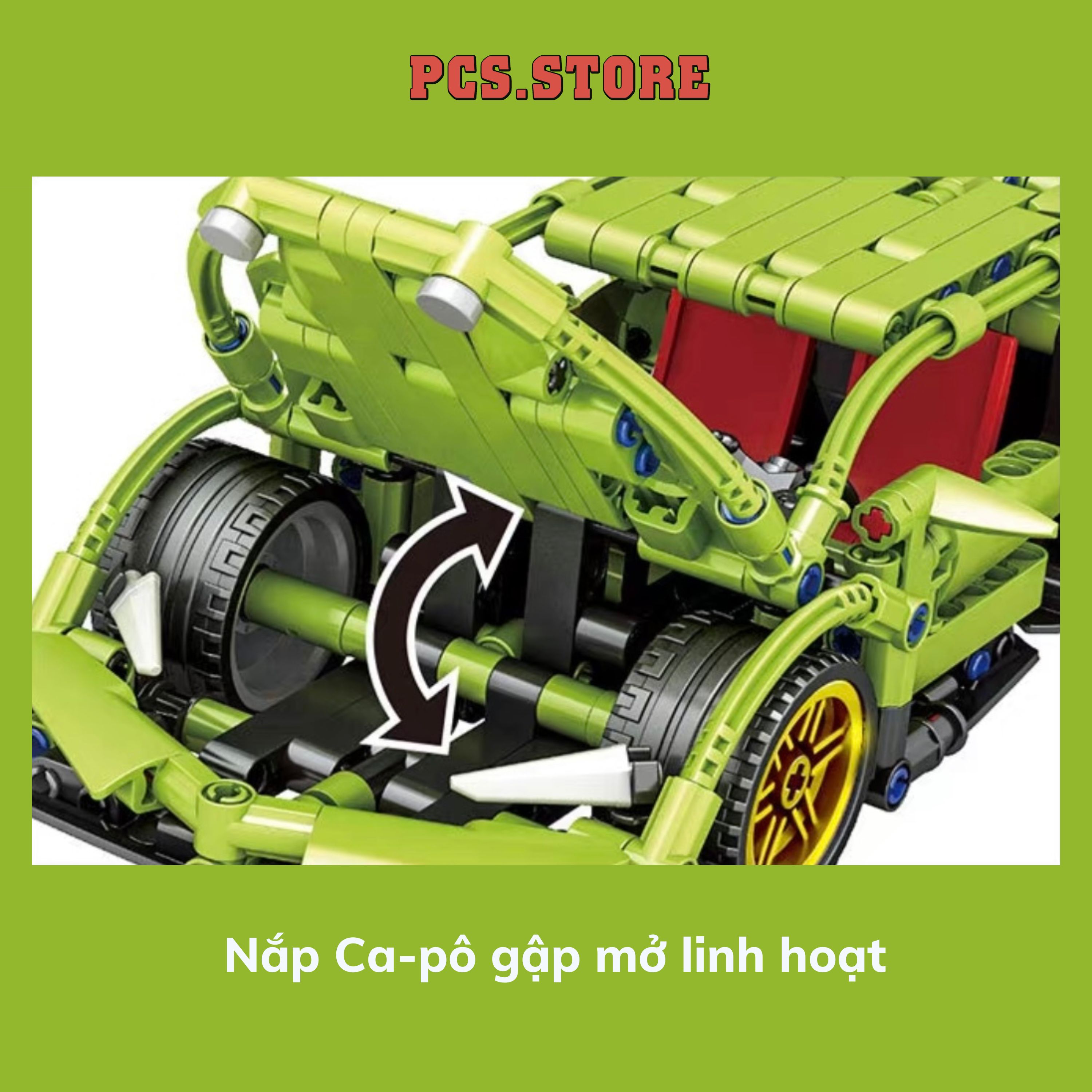 Đồ Chơi Lắp Ráp Siêu Xe Lamborghini Technique Racing Supercar - PCS STORE