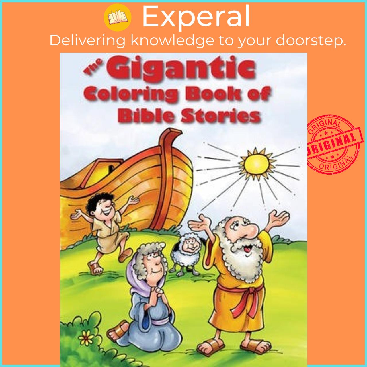 Sách - Gigantic Coloring Book Of Bible Stories, The by Rick Incrocci
