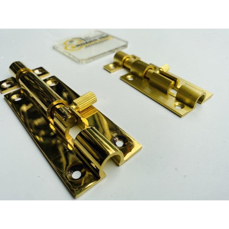 Chốt đồng cửa gỗ, chốt cửa sổ, ô thoáng bằng đồng 5cm & 7cm