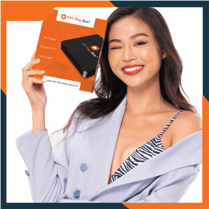 FPT Play Box+ 2020 2GB Hệ Điều Hành Android TV 10 Điều Khiển Giọng Nói - Hàng Chính Hãng