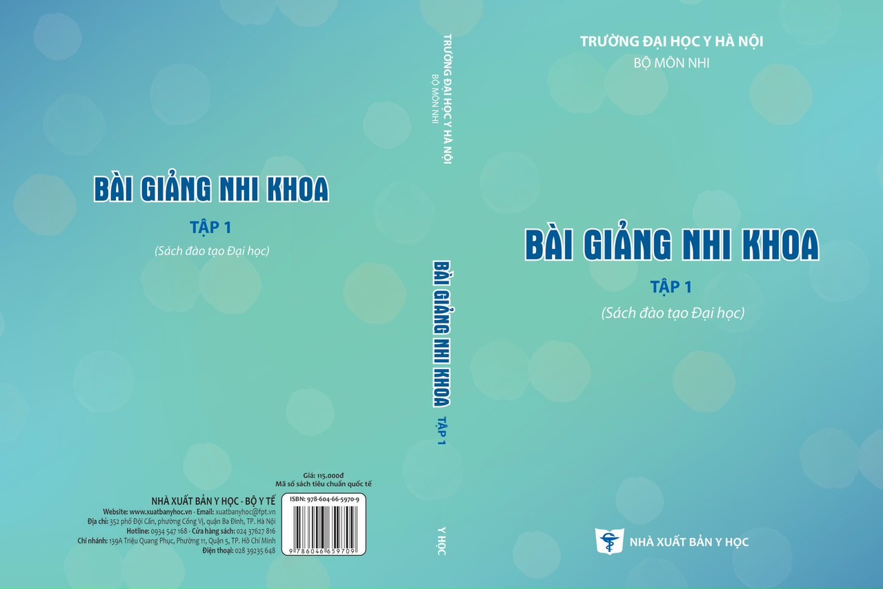 Sách - Bài giảng Nhi khoa (tái bản 2023, trọn bộ 2 tập)