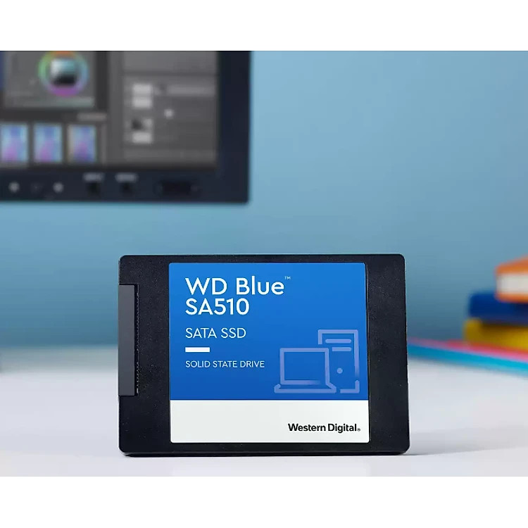 Ổ Cứng SSD Western Digital Blue 250GB SA510 3D-NAND 2.5 inch SATA iii Model G3B0A mới 2023 - Hàng Chính Hãng