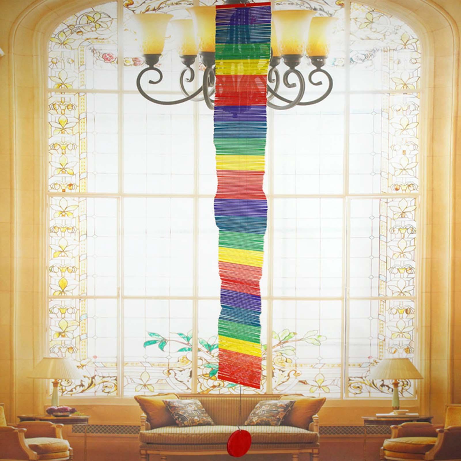 Wind Chimes Rainbow Wind  Wind Bells for Balcony Decoration Outside