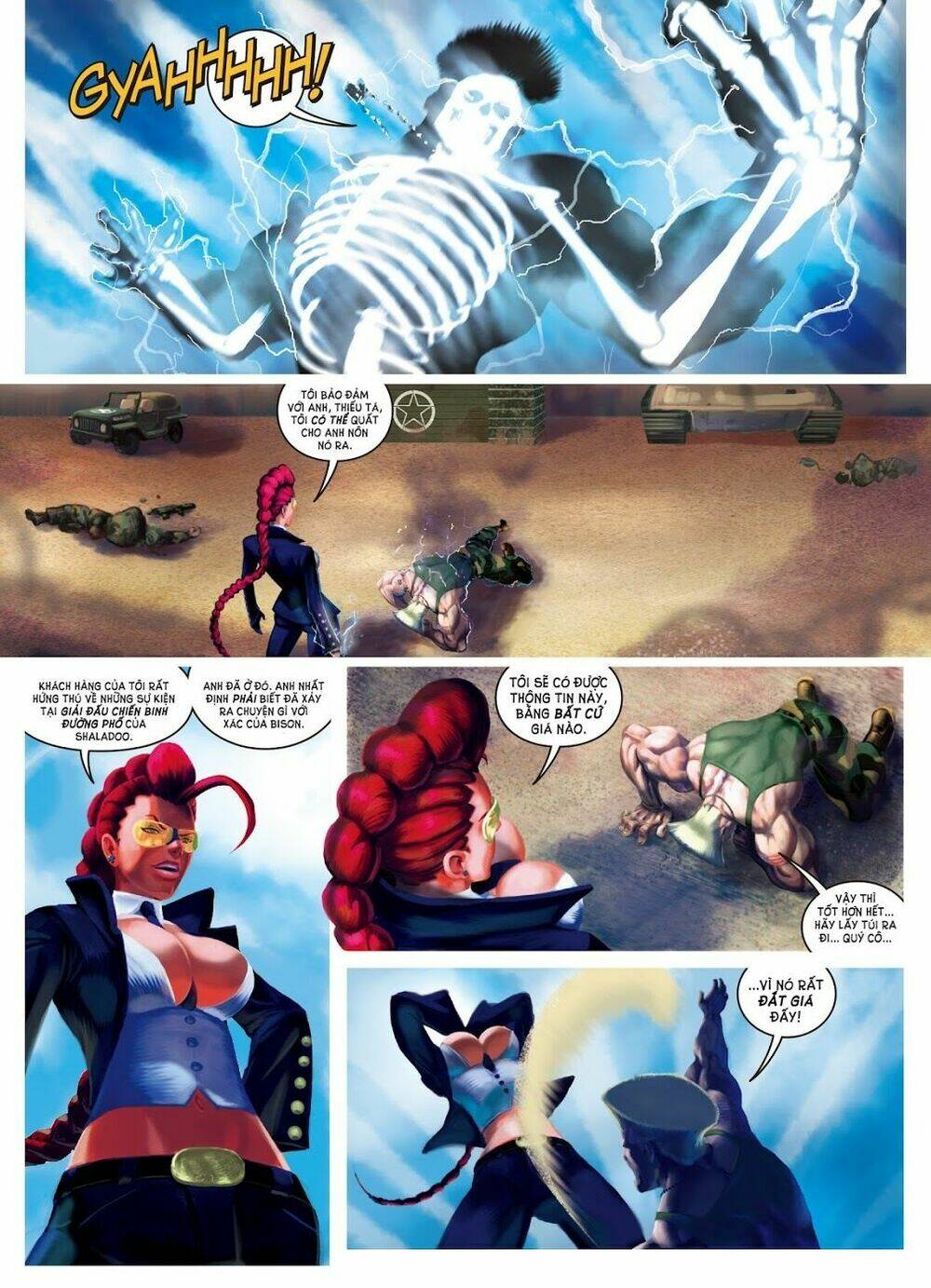 ngoại truyện street fighter chapter 4 10