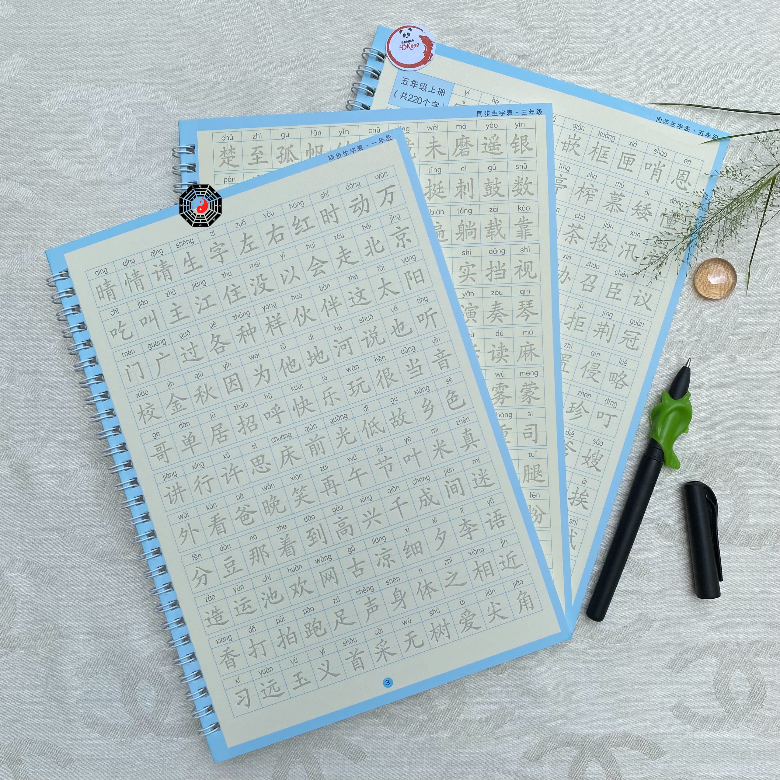 Vở Học Viết Tiếng Trung Trọn Bộ 3000 Chữ Hán Căn Bản