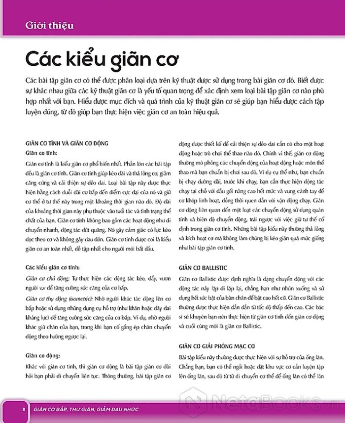 Giãn Cơ Bắp Thư Giãn Giảm Đau Nhức - Sophie Cornish-Keefe
