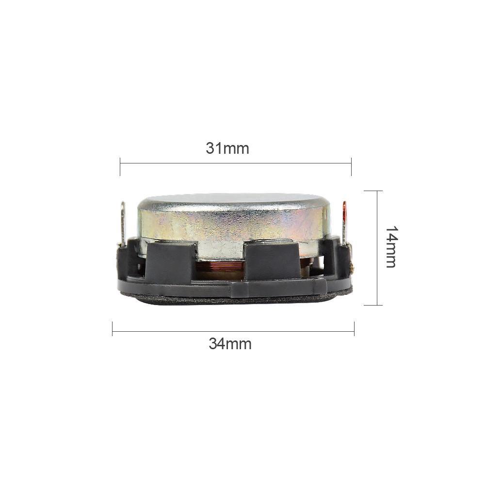 Bộ 2 Loa Aiyima Kích Cỡ 1 Inch 4 Ohm 4w Chuyên Dụng Dành Cho Harman