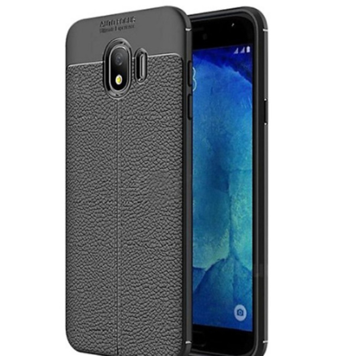 Ốp lưng silicon dẻo giả da chính hãng Auto Focus cao cấp dành cho Samsung J8 2018