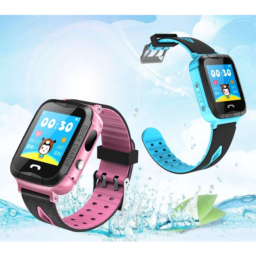Đồng hồ định vị trẻ em LBS KKTick KidWatch AA07s thông minh, nghe gọi 2 chiều, màn hình cảm ứng, kháng nước IP67, camera 2.0 - Hàng nhập khẩu