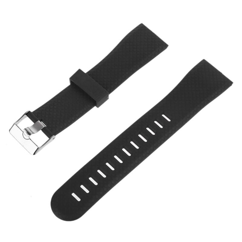 Wrist Band Strap Replacement Silicone Watchband Bracelet for 116 Plus Smartwatch