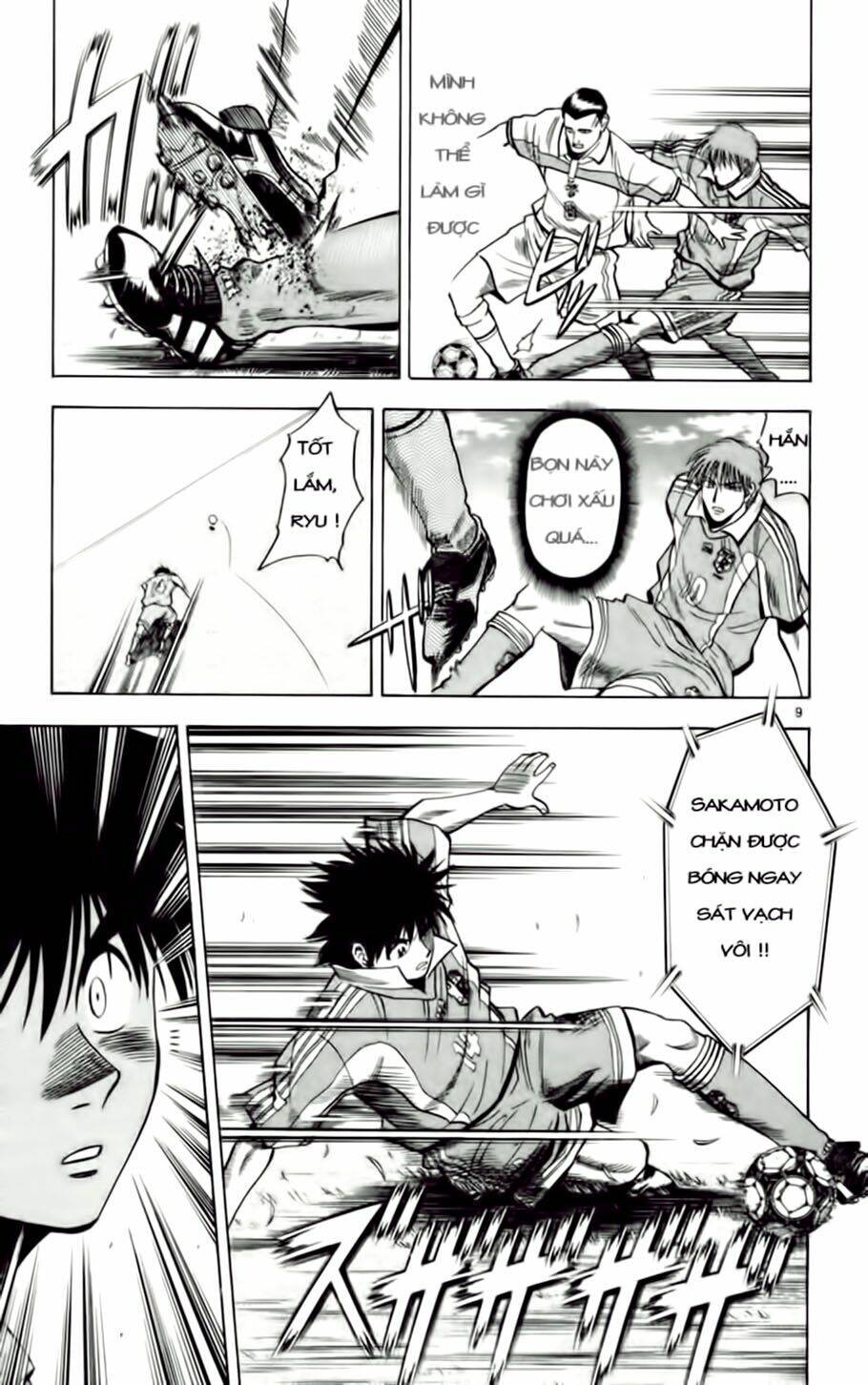 vũ điệu trên sân cỏ - fantasista chapter 65 9