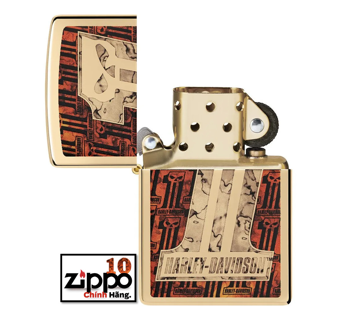 Bật lửa Zippo 48361 Harley-Davidson - Chính hãng 100%