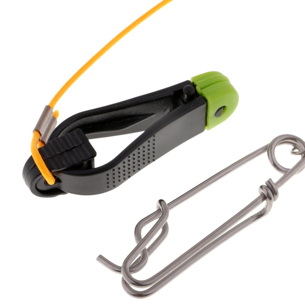 Mini Power Grip Plus Release Clip Downrigger with Leader & Long Line Clips