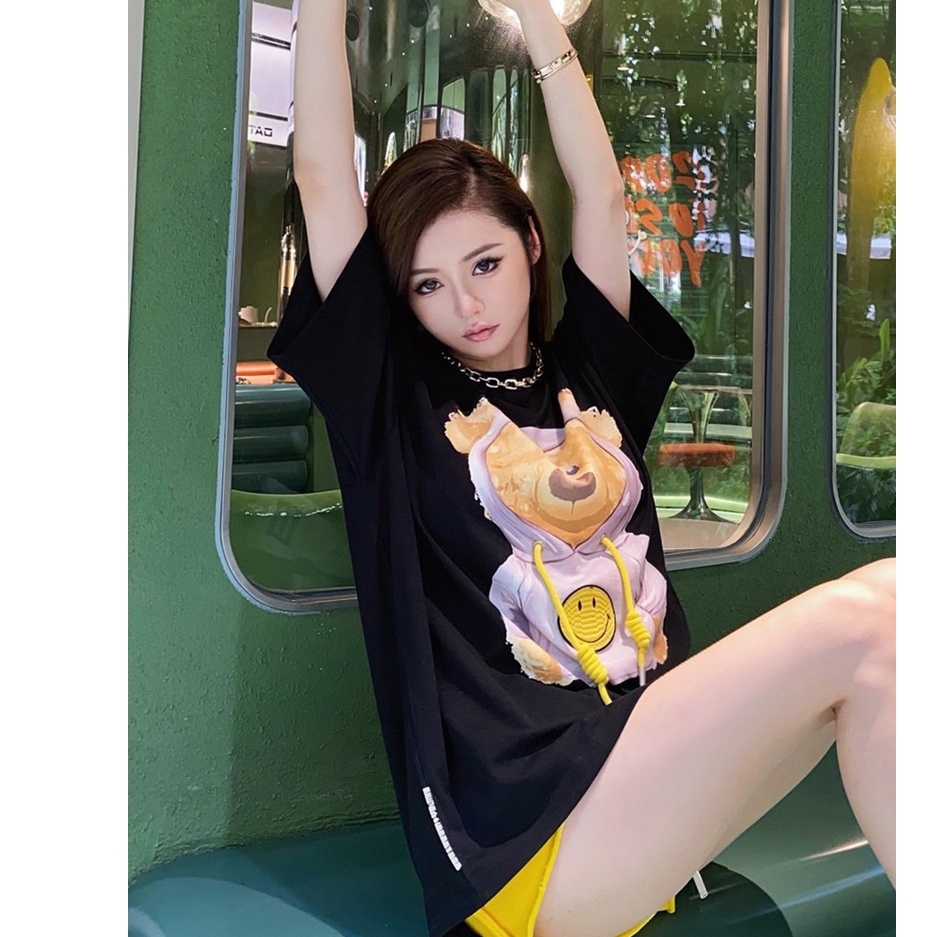 Áo Phông Unisex Gấu Drrew Dây Rút G0138