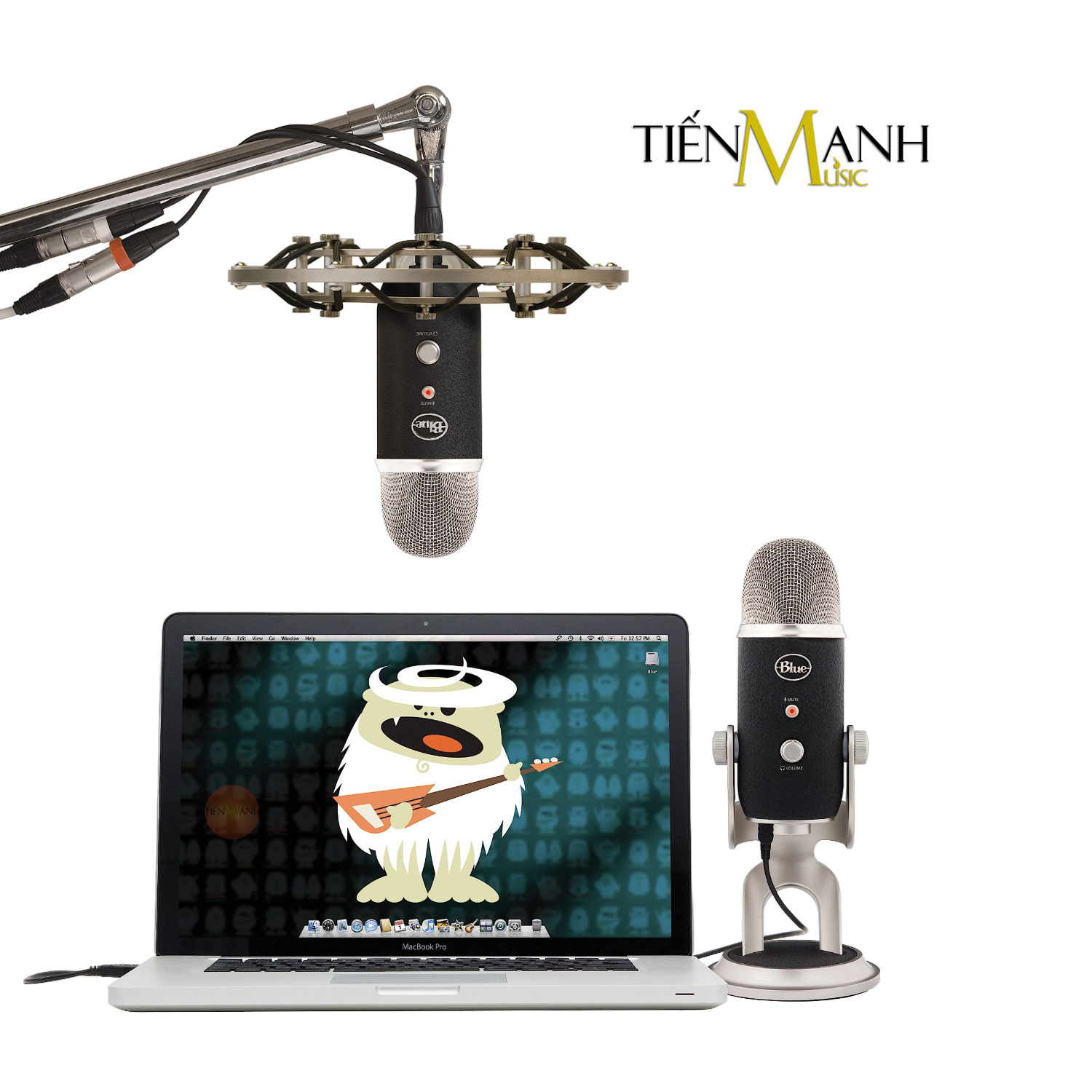 Micro Blue Yeti Pro USB/XLR Condenser - Mic Thu Âm ASMR, Podcast, Livestream Microphone Hàng Chính Hãng - Kèm Móng Gẩy DreamMaker