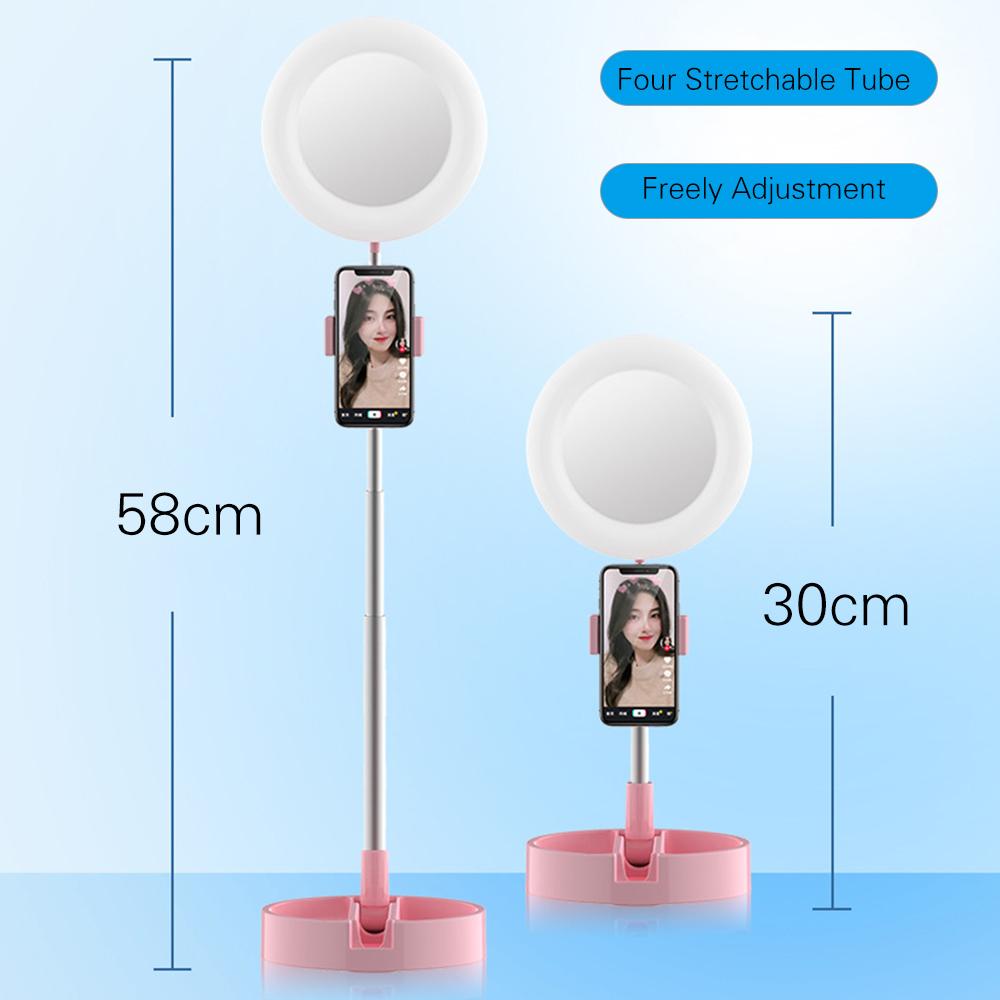 Đèn LED Fill Ring Nhiệt độ màu dao động 3200K-6000K để chụp ảnh Trang điểm phát trực tiếp YouTube