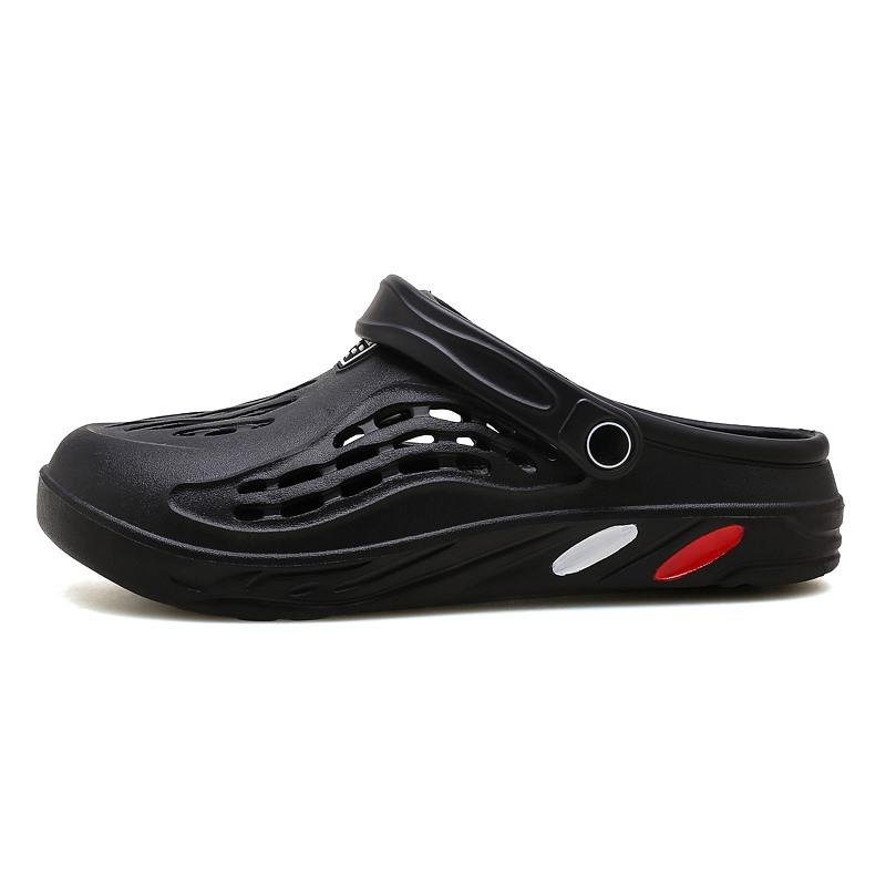 Mùa hè unisex guốc dép giày giày nam Color: black Shoe Size: 36