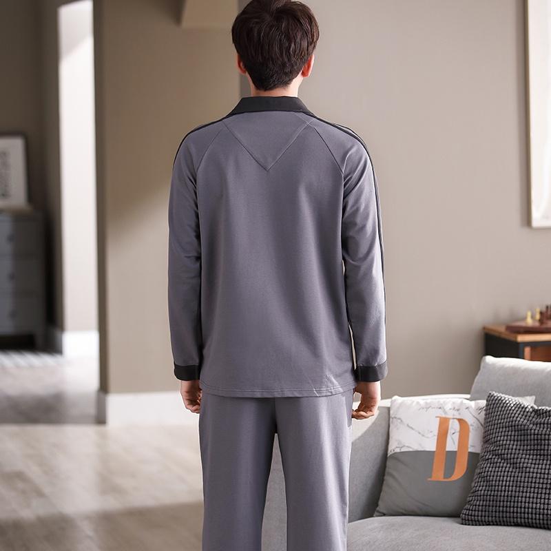 Đồ bộ Pijama nam dài tay, chất vải cotton 100% thoáng mát, tông màu trầm nam tính, phù hợp các chàng trai mạnh mẽ