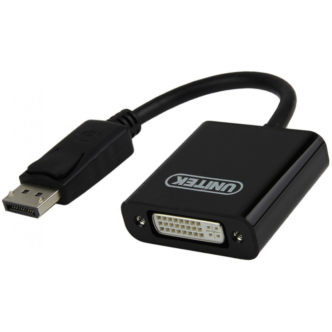 Cáp Displayport To DVI Unitek (Y-C 5118AA)  - HÀNG CHÍNH HÃNG