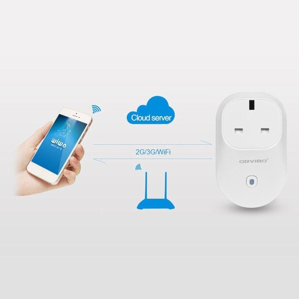 Smart Digital WiFi Remote Control Timer Socket UK Plug