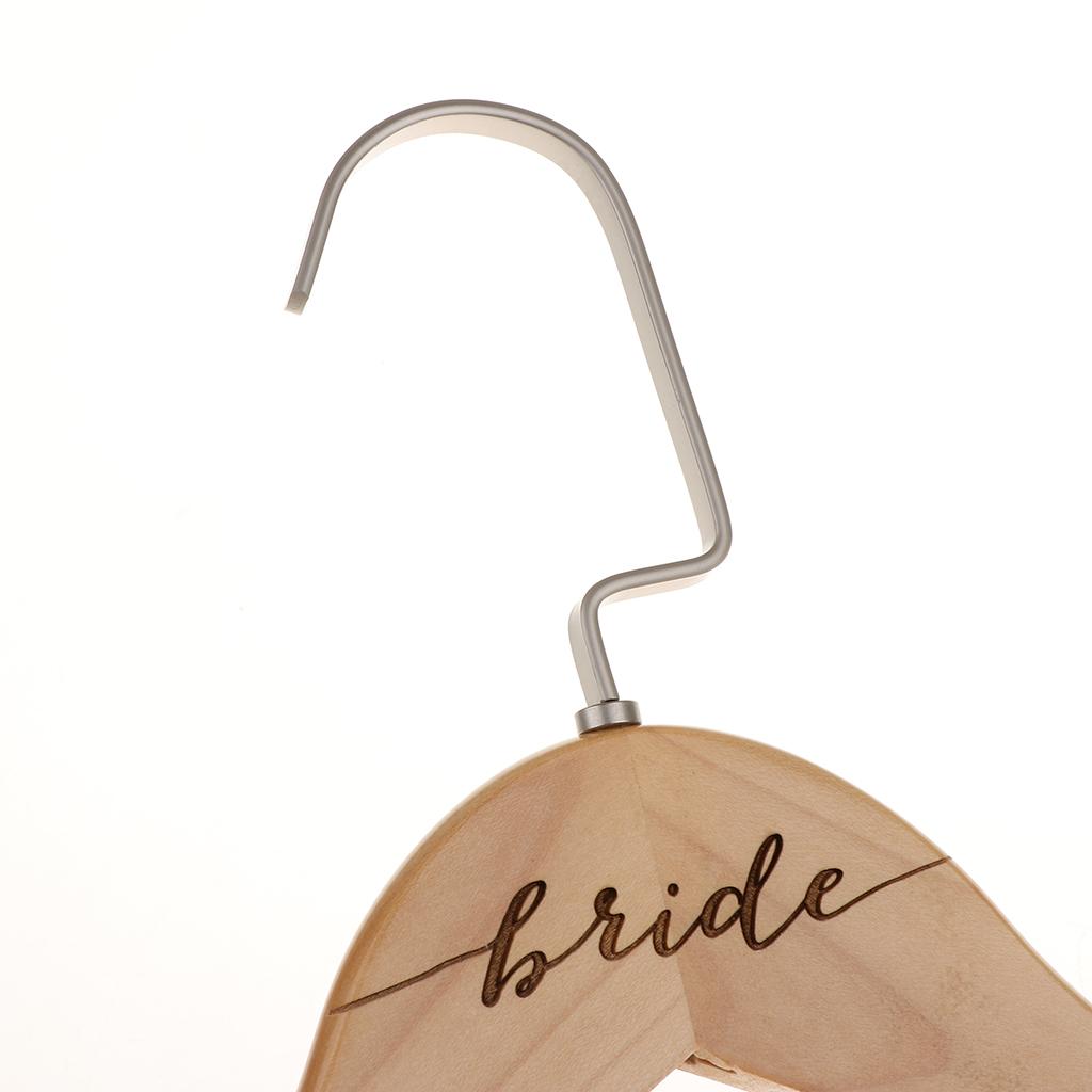 Durable Wooden Clothes Hangers Natural Finish