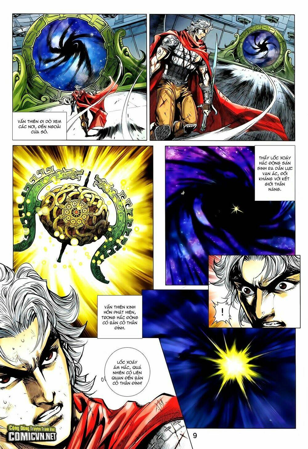 thần binh vấn thiên chapter 30 9