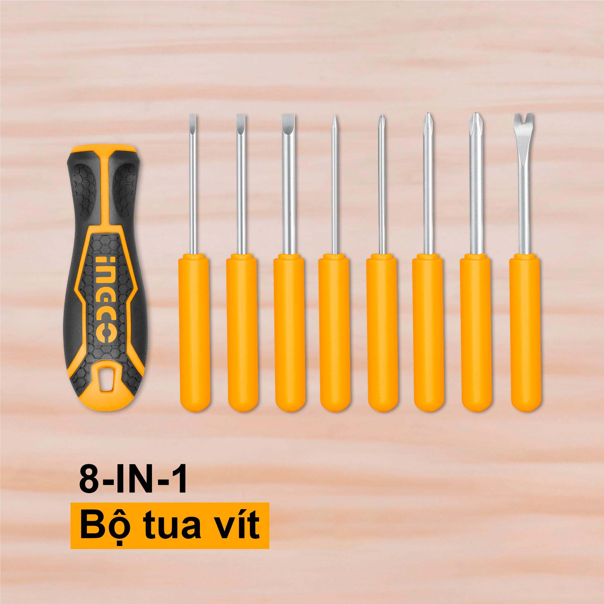 Bộ 9 tua vít đa năng Ingco AKISD0901