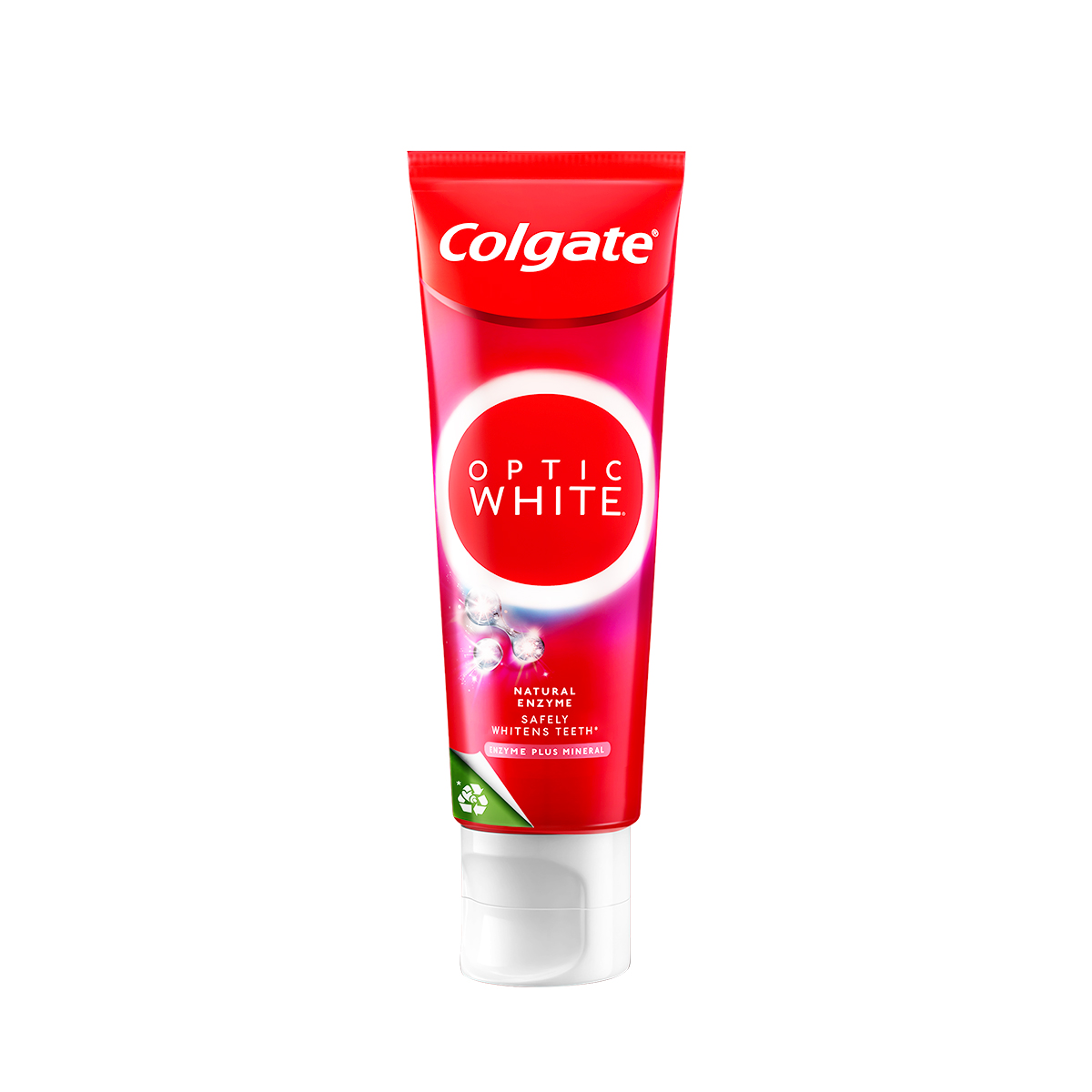 Kem Đánh Răng Colgate trắng răng Enzyme Plus Mineral làm trắng răng an toàn 80g