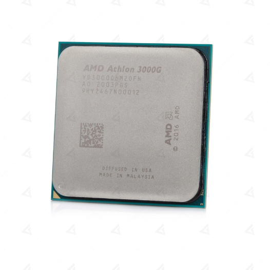 Bộ Vi Xử Lý CPU AMD Athlon 3000G  3.5 GHz/5 MB/2 Cores 4 Threads/Socket AM4 (YD3000C6FHSPK) - Kèm Quạt Làm Mát - Hàng Chính Hãng