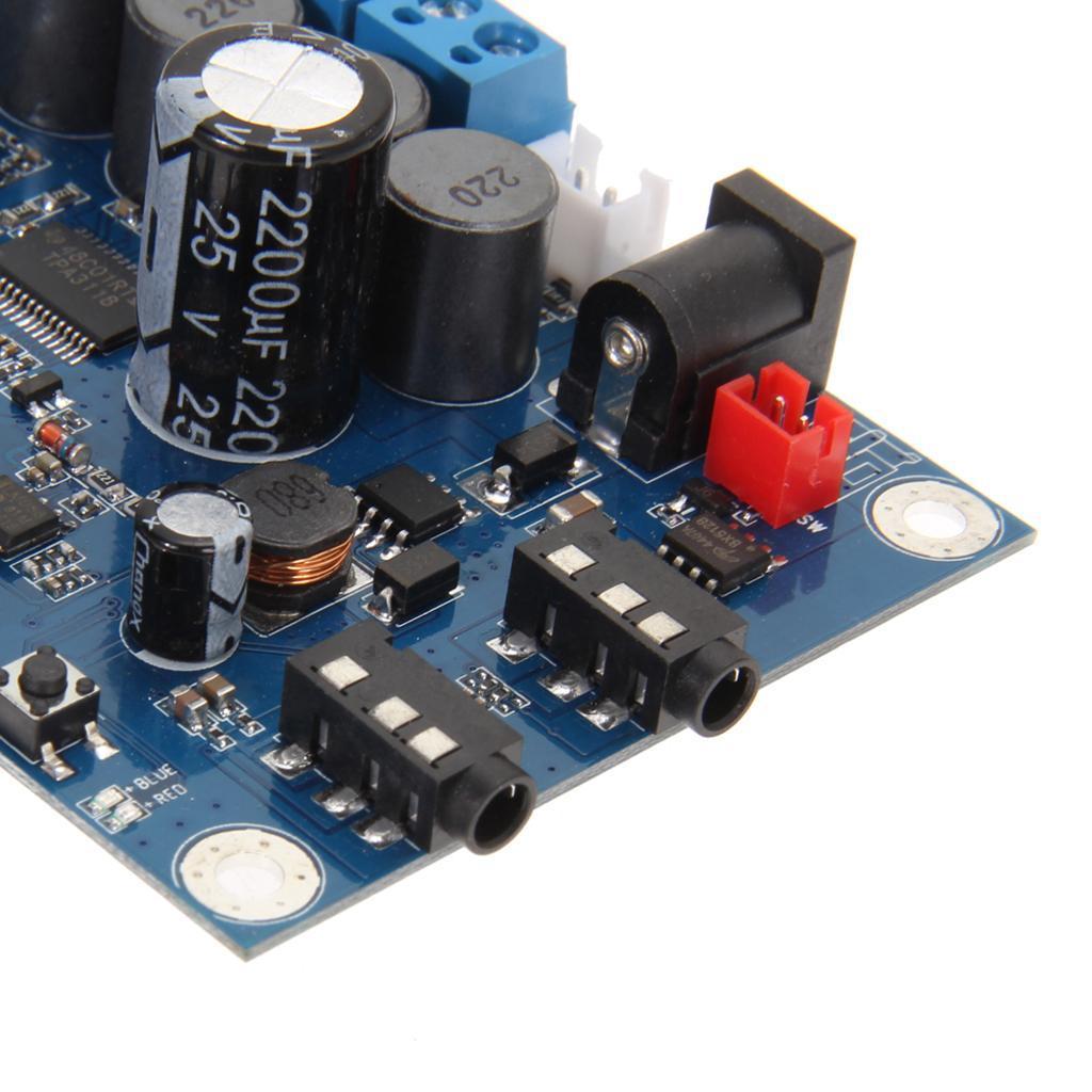 DC 12V Bluetooth 60W 2CH Digital Audio Power Amplifier Board AMP Module