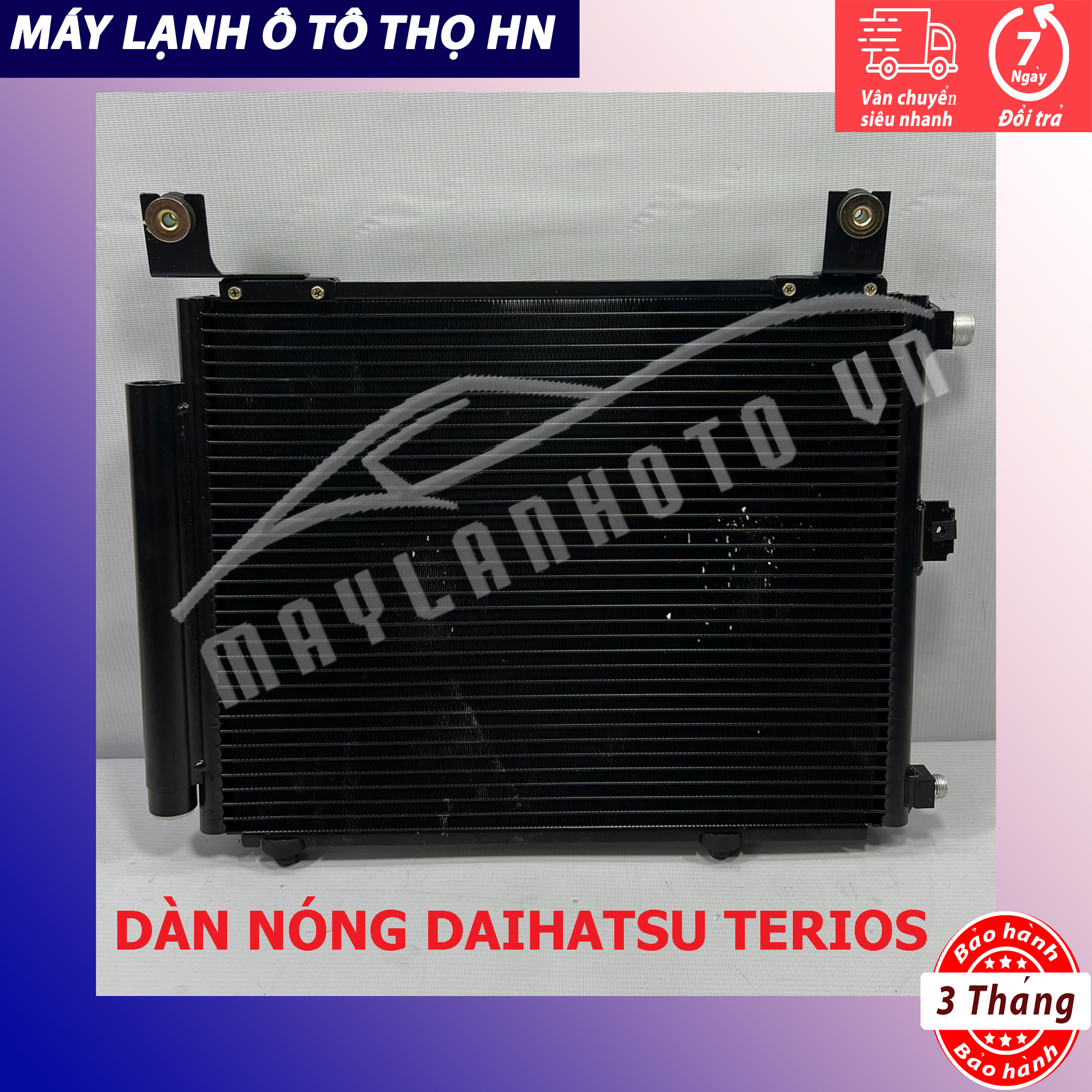 Dàn (giàn) nóng Daihatsu Terios Hàng xịn Thái Lan (hàng chính hãng nhập khẩu trực tiếp)