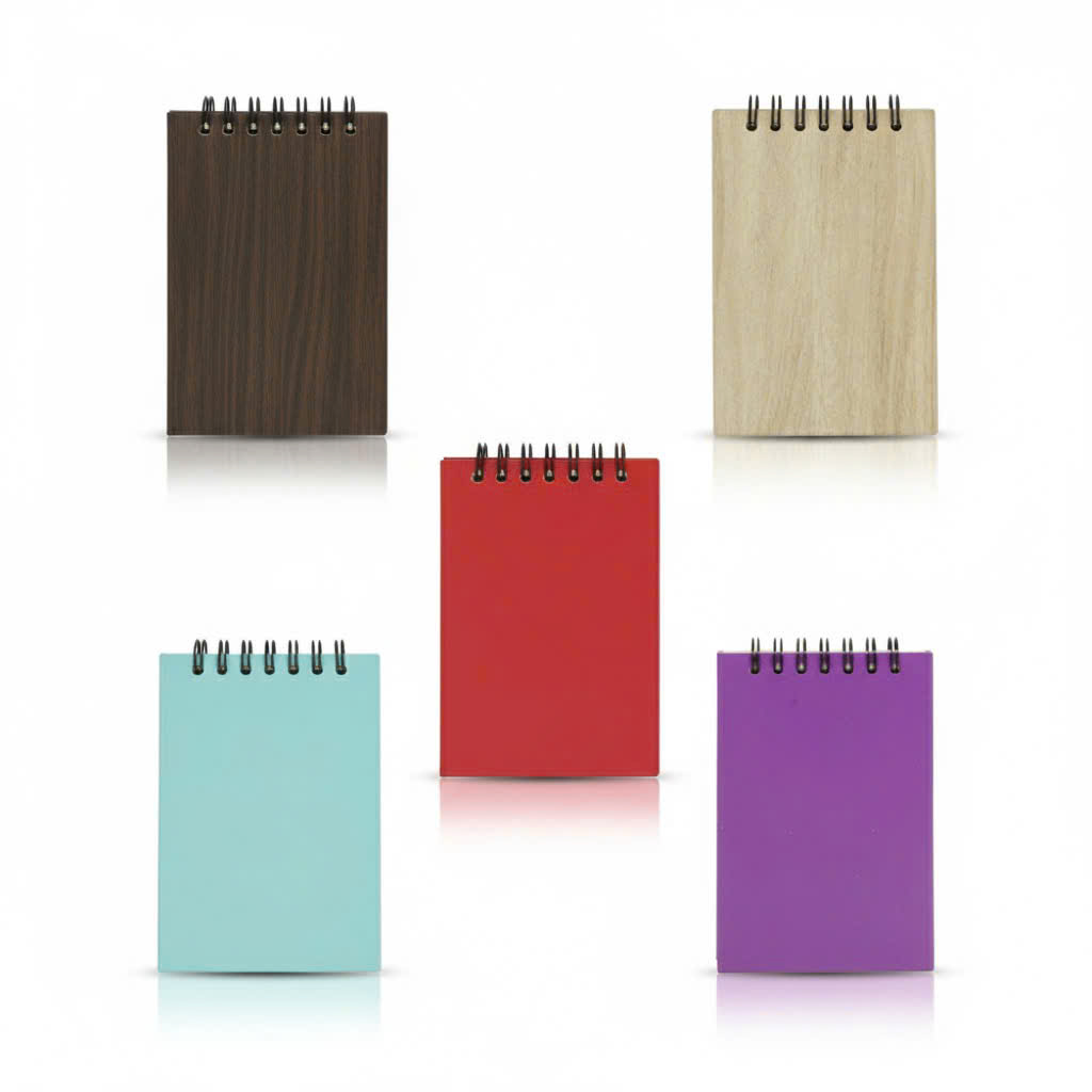 Sổ Lò Xo Bìa Cứng Da Vinyl A7 - 100 Trang