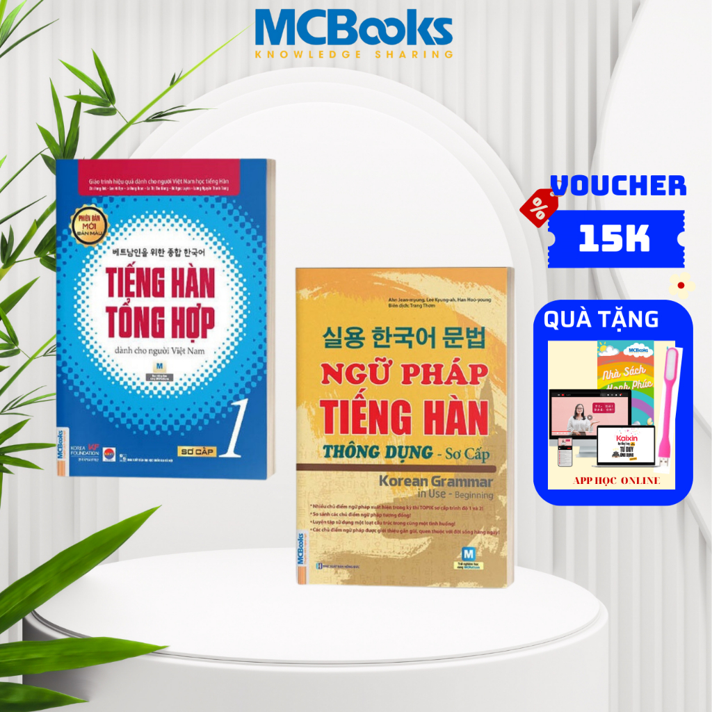 Sách - Giáo Trình Hàn Tổng Hơp Dành Cho Người Việt Nam Sơ Cấp 1 (MC)