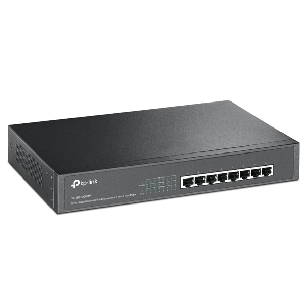 Bộ Chia Mạng Switch TP-Link SG1008MP 8 Cổng Gigabit Với 8 Cổng PoE+ - Hàng Chính Hãng