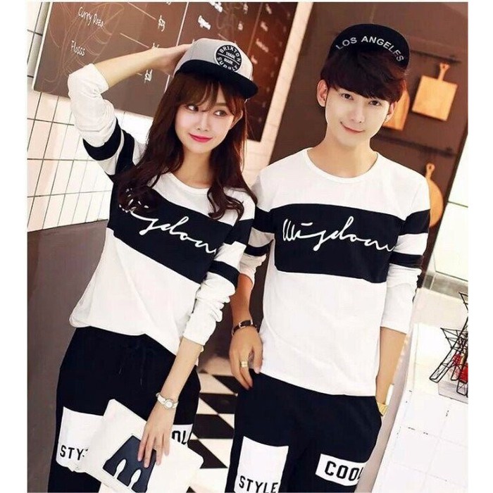 Áo thun nam nữ dài tay, áo thun cổ tròn Unisex
