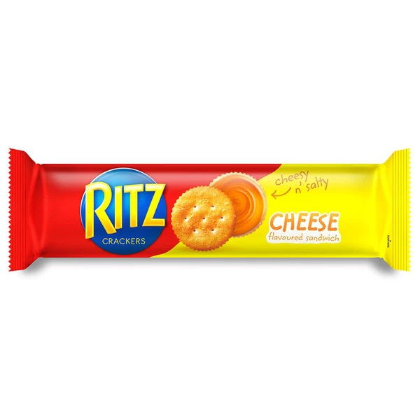 Bánh Ritz Crackers Cheese Sandwich kẹp Phomai cây 118gr