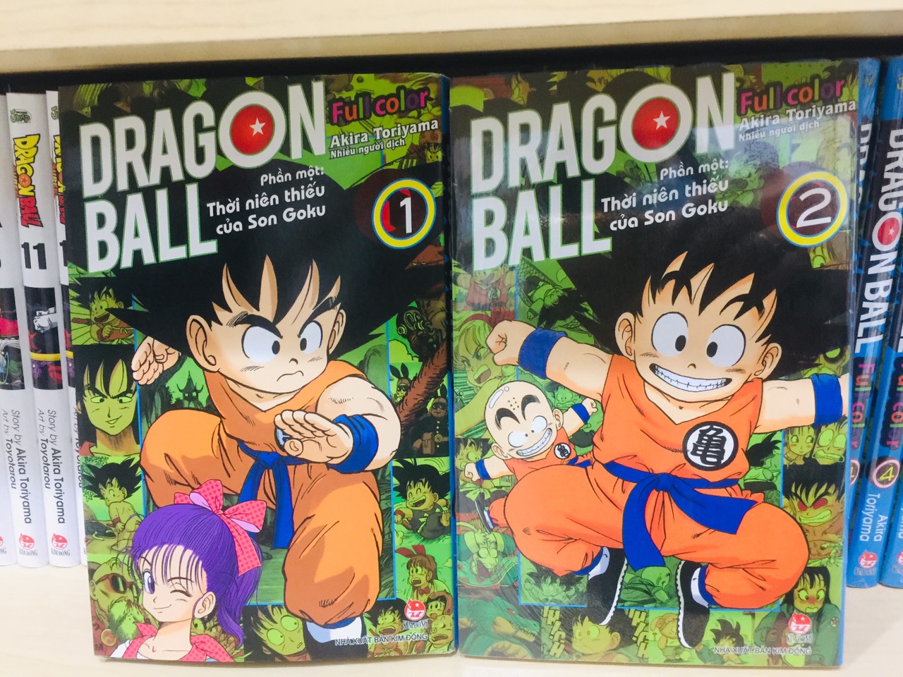 Trọn bộ Dragon Ball Full Color - Phần một Tập 1 đến Tập 8