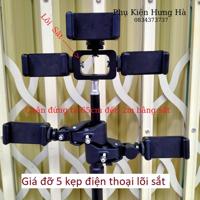 Cây Giá Đỡ Điện thoại Livestream , Quay Tiktok 3 Chân Tripod Cao Từ 65cm Đến 2m