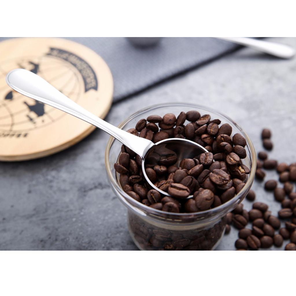 Tea Coffee Scoop Stainless Steel Measuring Spoons for Loose Leaf Tea, Coffee