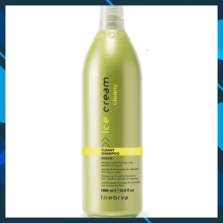 Dầu gội làm sạch gàu Inebrya Ice-Cream Cleany Shampoo Italy 1000ml