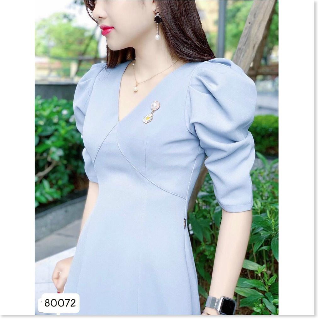 ĐẦM UMI XINH XẮN,HỌA TIẾT TRƠN NHƯNG KHÔNG KÉM PHẦN SANG TRỌNG THỜI TRANG LANO STORE 99